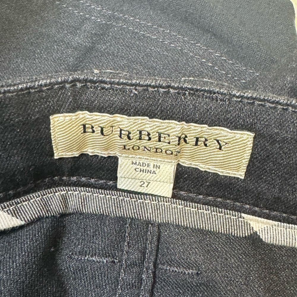 Burberry Thurlestone NWT Black Skinny Jeans 27w - Picture 12 of 15